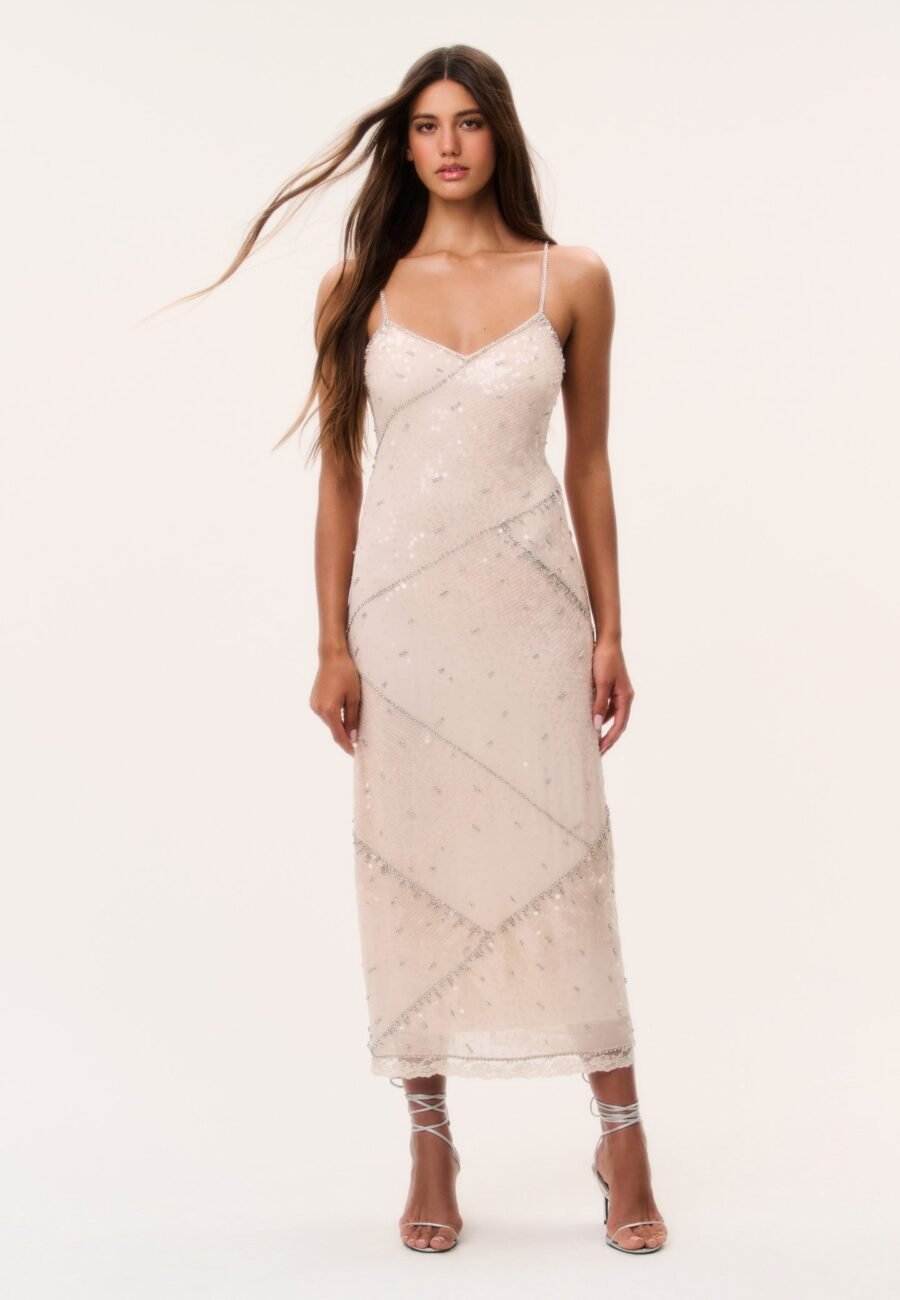 Adarine Sequin Maxi Dress
