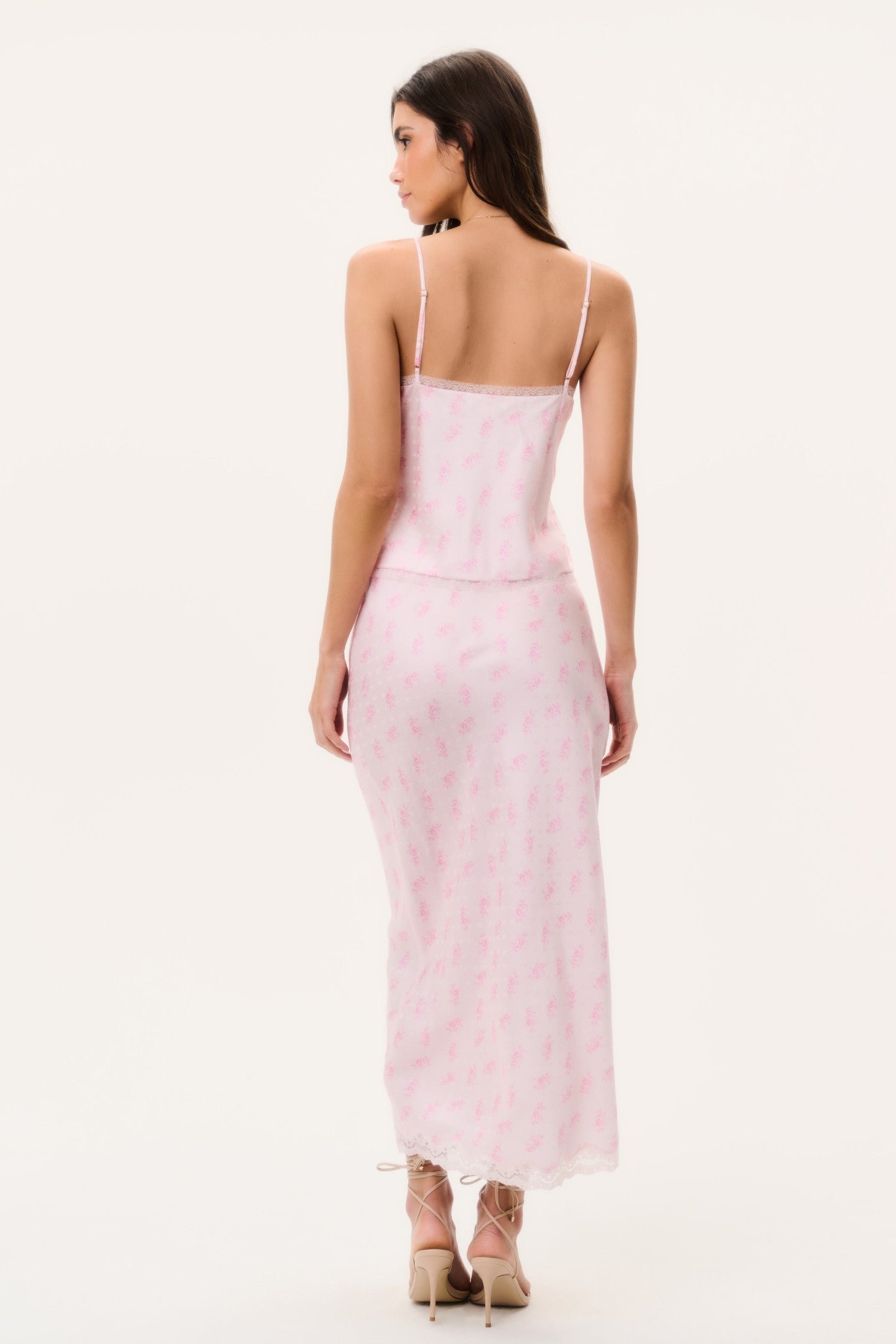 Brett Silk-Blend Floral Cami Top - Image 5