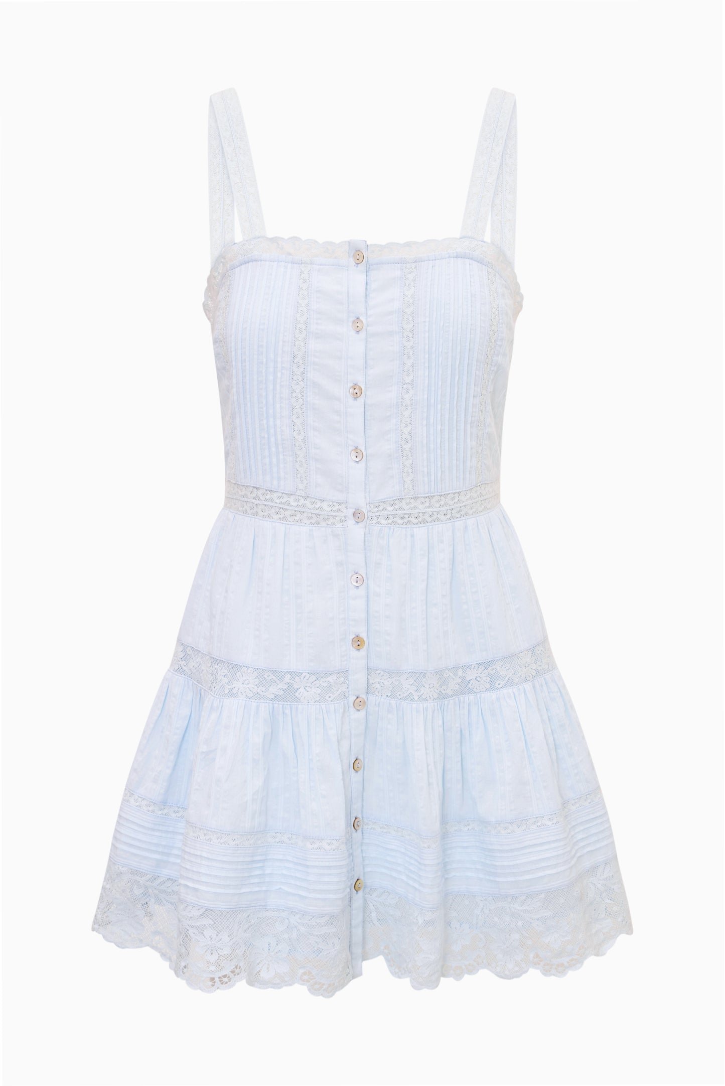 Charlize Cotton Mini Dress - Image 6