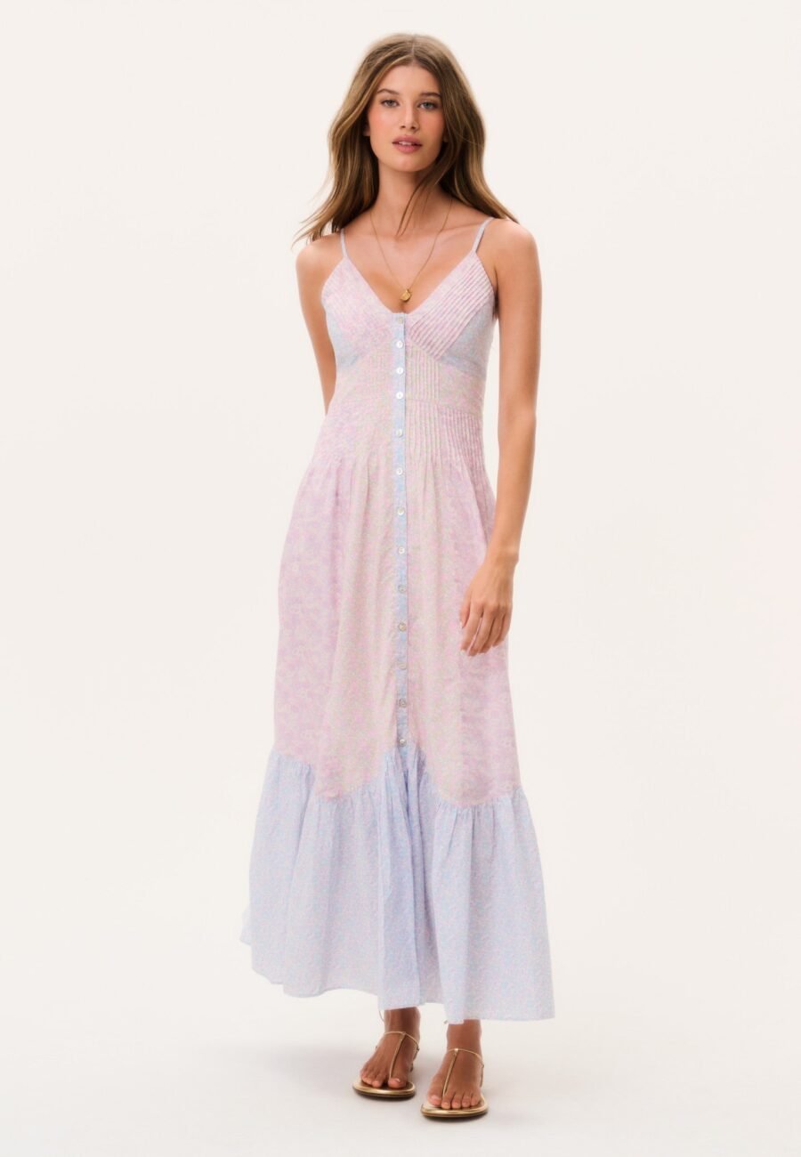 Made With Liberty Fabrics Esilda Maxi Dress
