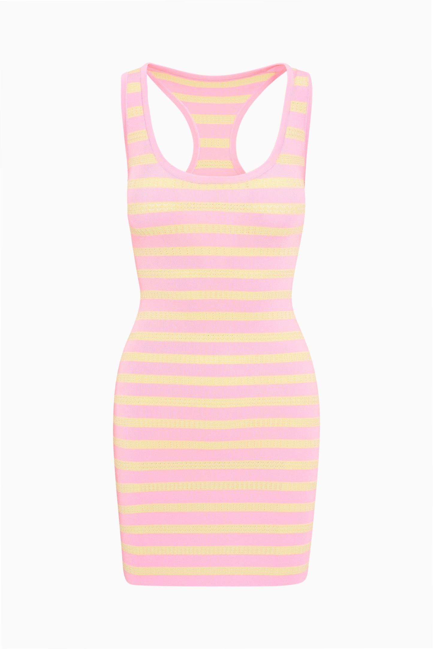 Gayle Striped Knit Tank Dress - Image 7