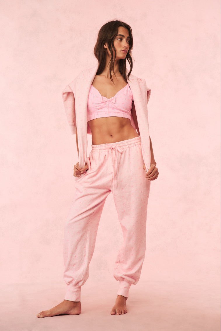 Lolana Floral Cotton Sweatpants - Image 10