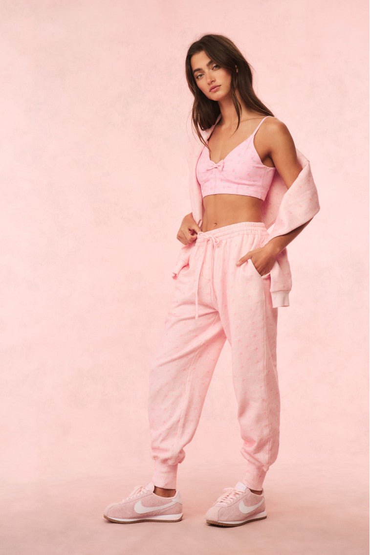 Lolana Floral Cotton Sweatpants - Image 14
