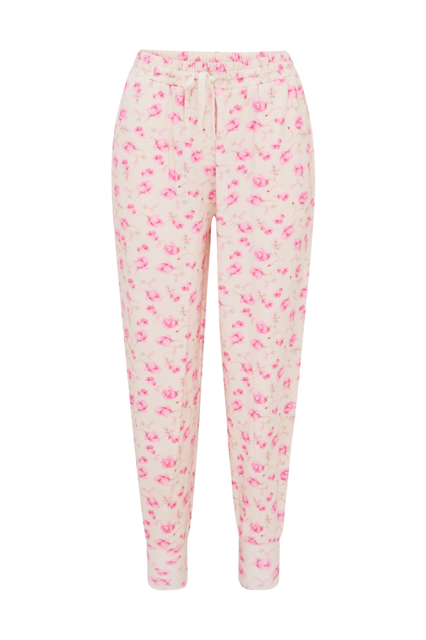 Lolana Floral Cotton Sweatpants - Image 4